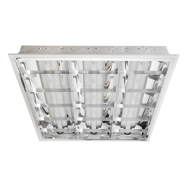 Equipo Alta Eficiencia Led 3X9W Embutido 600X600Mm C/Tubo