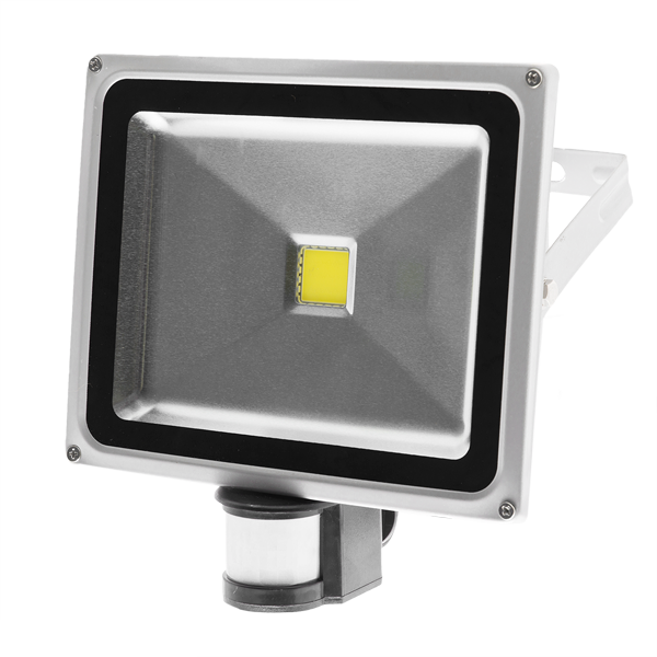 Proyector De Area Led Con Sensor 30W (Cob) Luz Dia