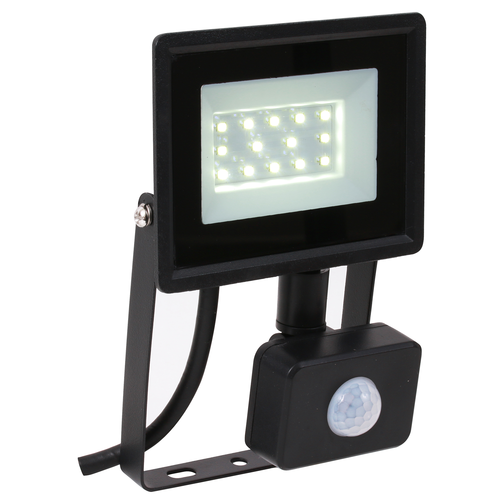 Proyector De Area Led Ultra Plano C/ Sensor 20W (Dob) Luz Dia