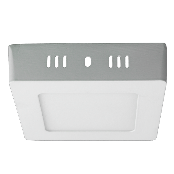 Panel Led Sobrepuesto Cuadrado 6W 6500K Luz Dia
