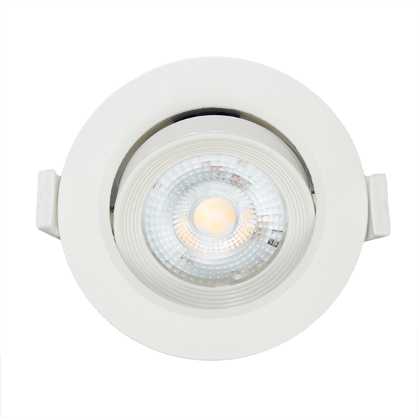 Foco Led Embutido Orientable 7W (Set 3 Unid.) Luz Cálida