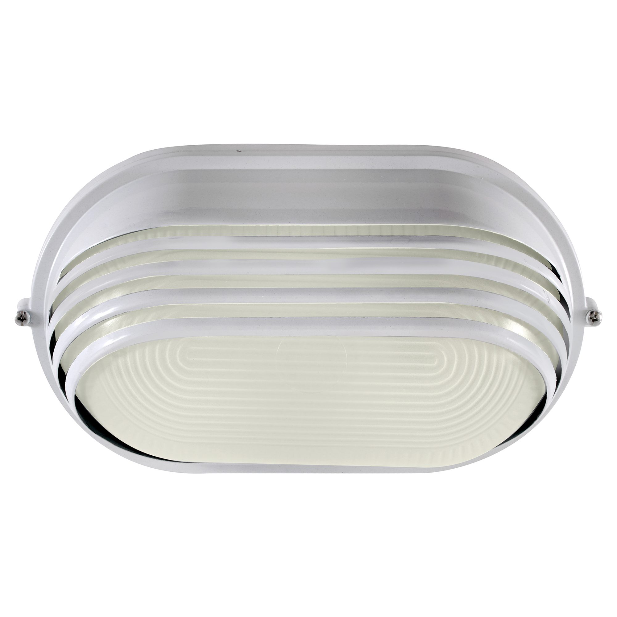 Tortuga Ovalada Media Rejilla 100W Blanco