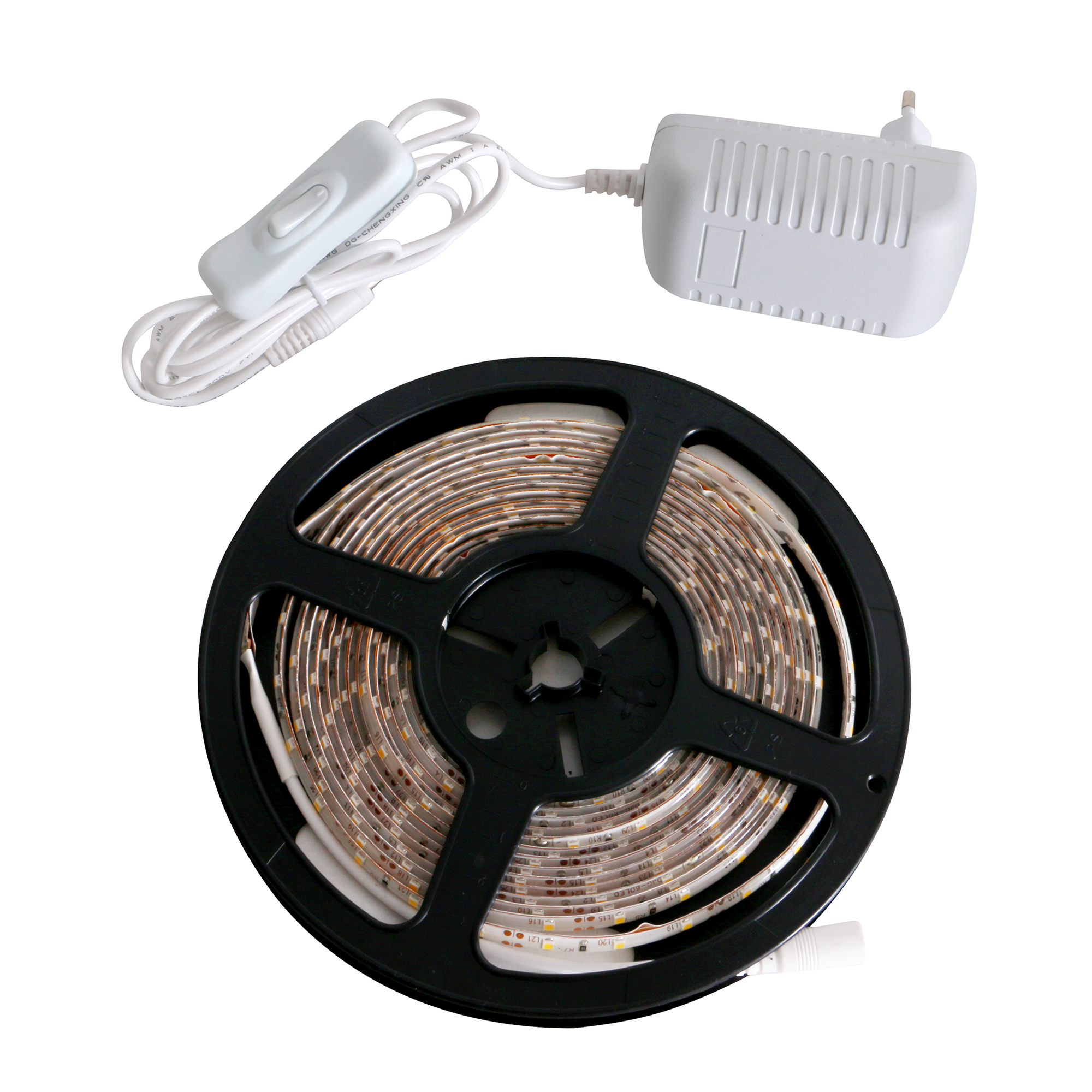 Cinta 60 Led 5MTS IP55 Blanco Cálido 12V
