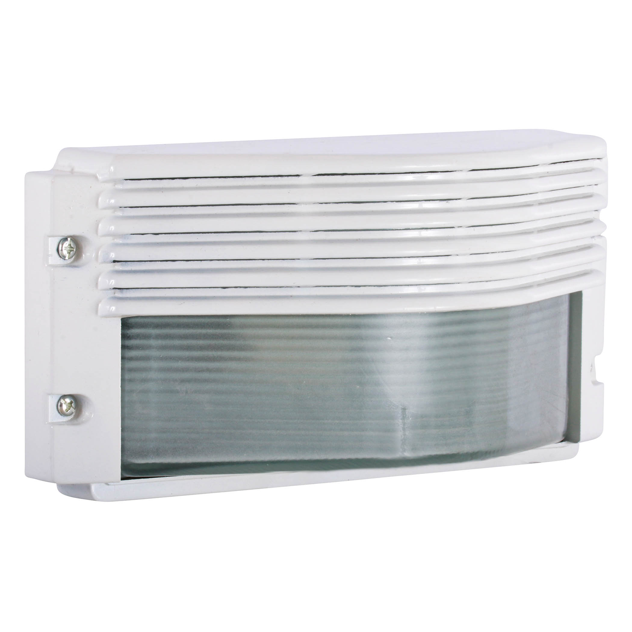 Tortuga Rectangular Media Rejilla 100W Blanco