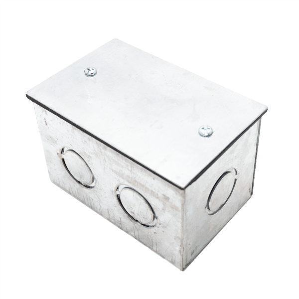 Caja Galvanizada (A 01) 100X65X65Mm Con Sello
