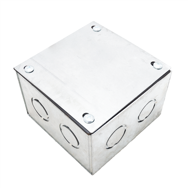 Caja Galvanizada (A 11) 100X100X65Mm Con Sello