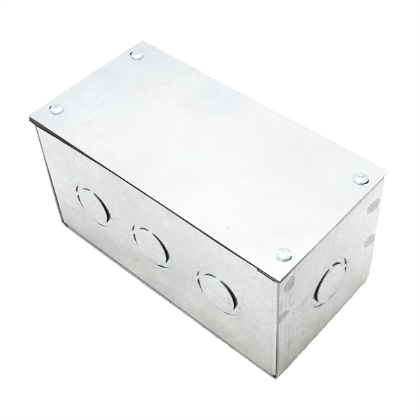Caja Galvanizada (A 200) 200X100X100Mm Con Sello