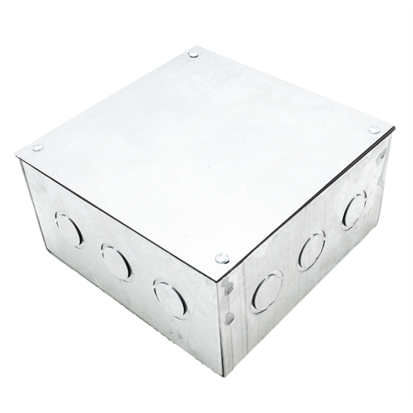 Caja Galvanizada (B 22) 200X200X100Mm Con Sello