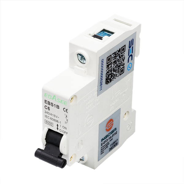 Interruptor Automático Monofasico «C» 6A 6Ka