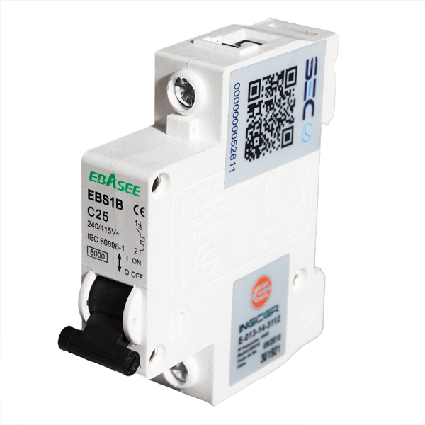 Interruptor Automatico Monofasico «C» 25A 6Ka