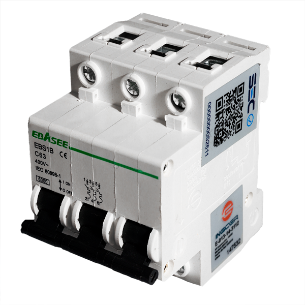 Interruptor Automatico Trifasico «C» 63A 6Ka