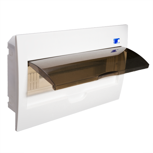 Tablero Embutido Tapa Clara 18 Modulos