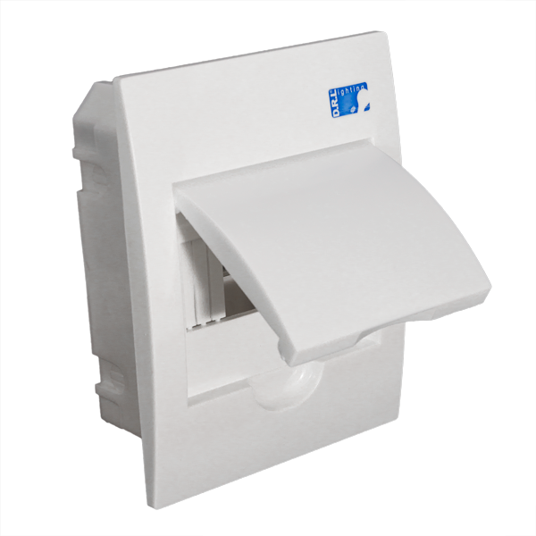 Tablero Embutido Tapa Blanca 6 Modulos