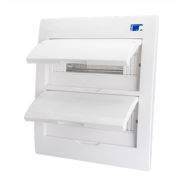 Tablero Embutido Tapa Blanca 24 Modulos
