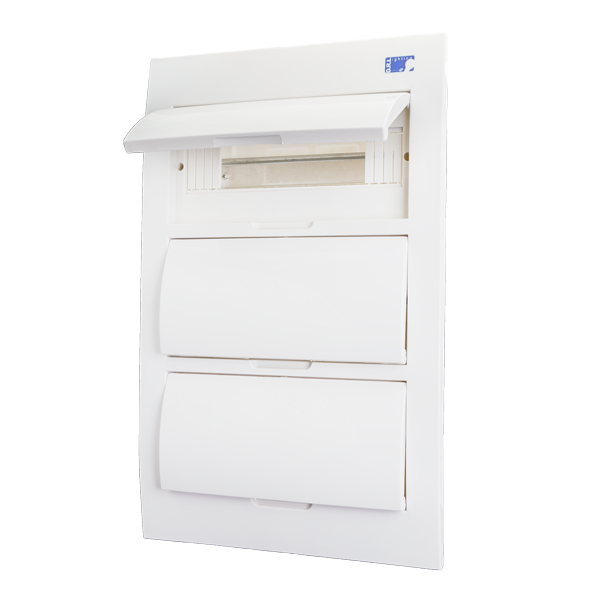 Tablero Embutido Tapa Blanca 36 Modulos