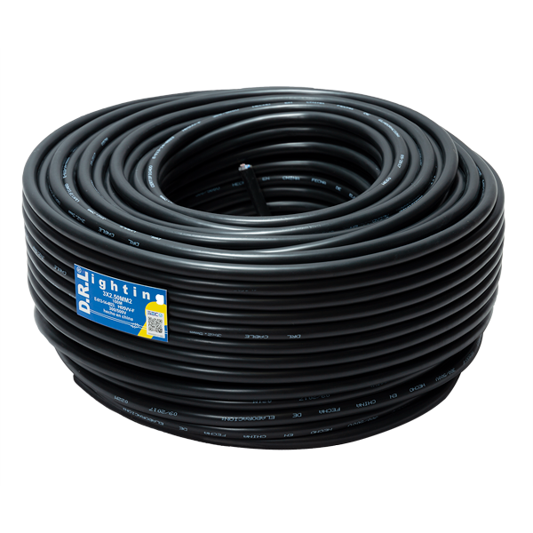 Cordon H05Vv-F 3X2.5Mm 100M Negro SIL