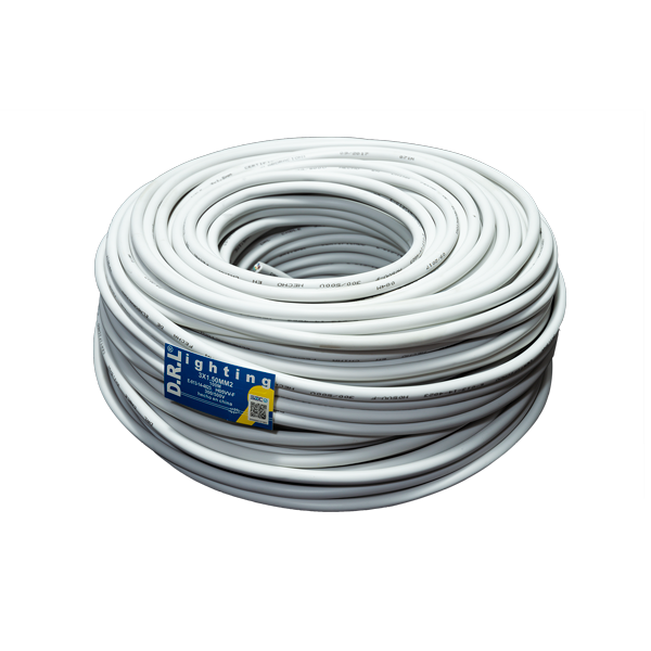 Cordon H05Vv-F 3X1.5Mm 100M Blanco SIL