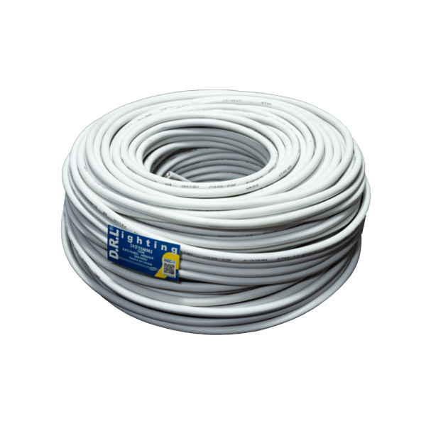 Cordon H05Vv-F 3X0.75Mm 100M Blanco SIL