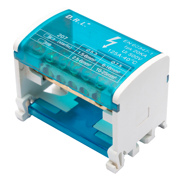 Repartidor Bipolar 7 Pos. 125A