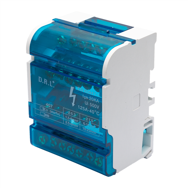 Repartidor Tetrapolar 7 Pos. 125A