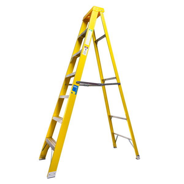 Escala Fibra De Vidrio Tijera 2,0 M (Fm22-106I)