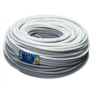 Cordon H05Vv-F 3X1.0Mm 100M Blanco Veltrox