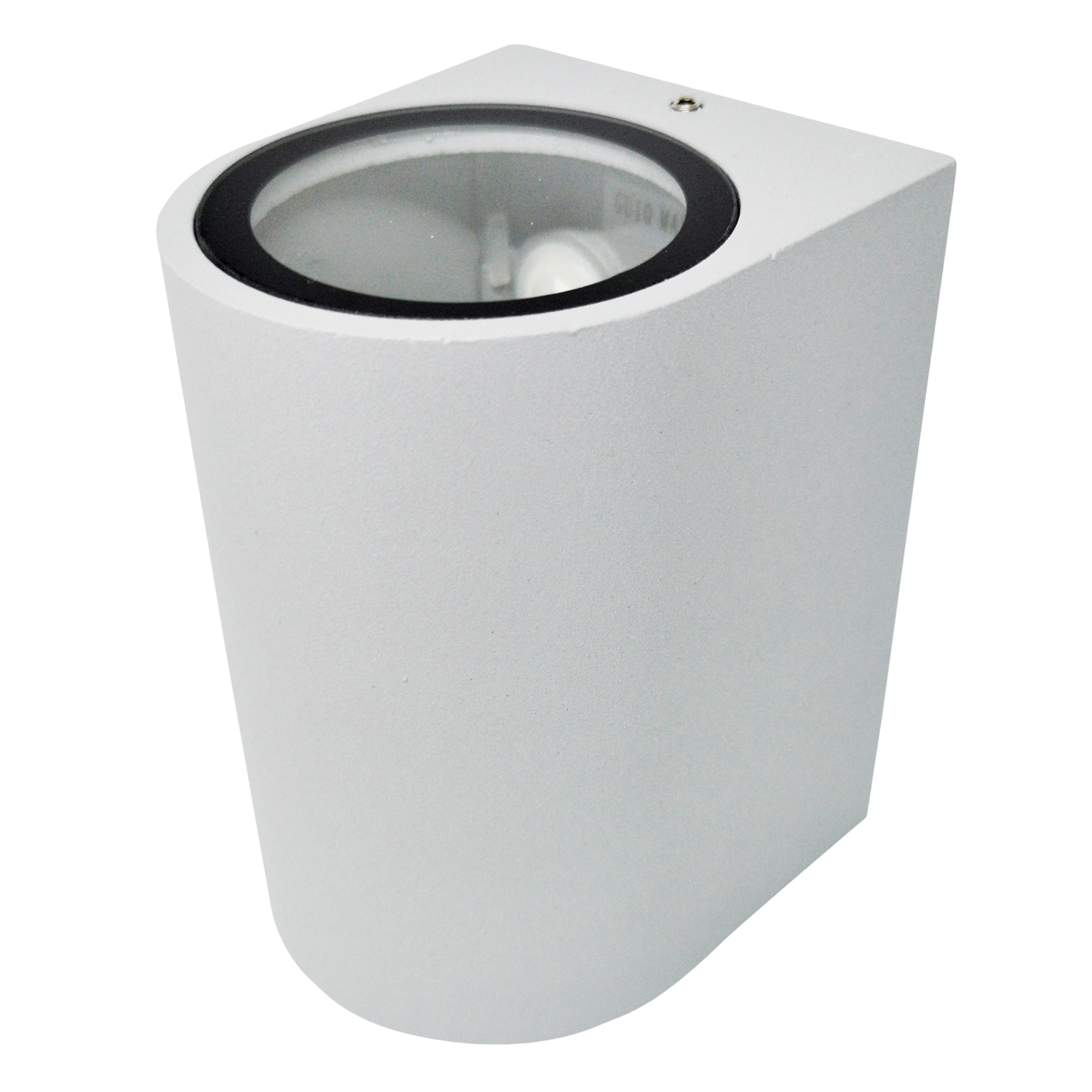 Aplique Semi Circular IP44 GU10 Gris Claro 1 Luz