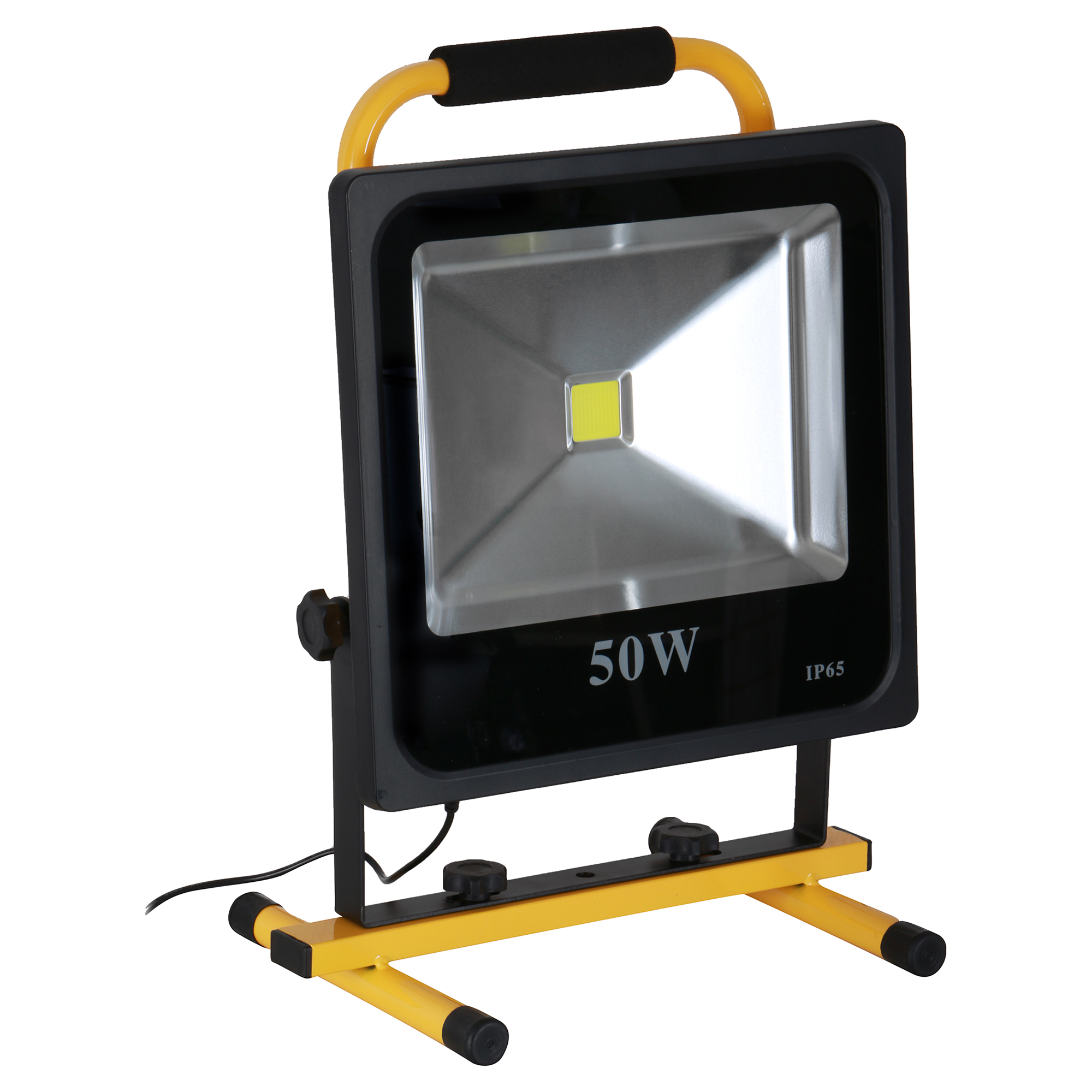 Proyector De Area Led Recargable 50W Con Soporte